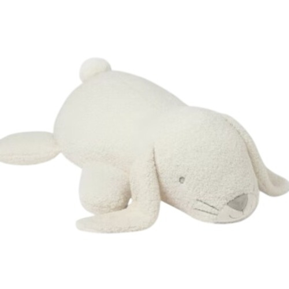 Pillowfort XL Bunny Plush White Sherpa Stuffed Animal Large Floppy Rabbit Target